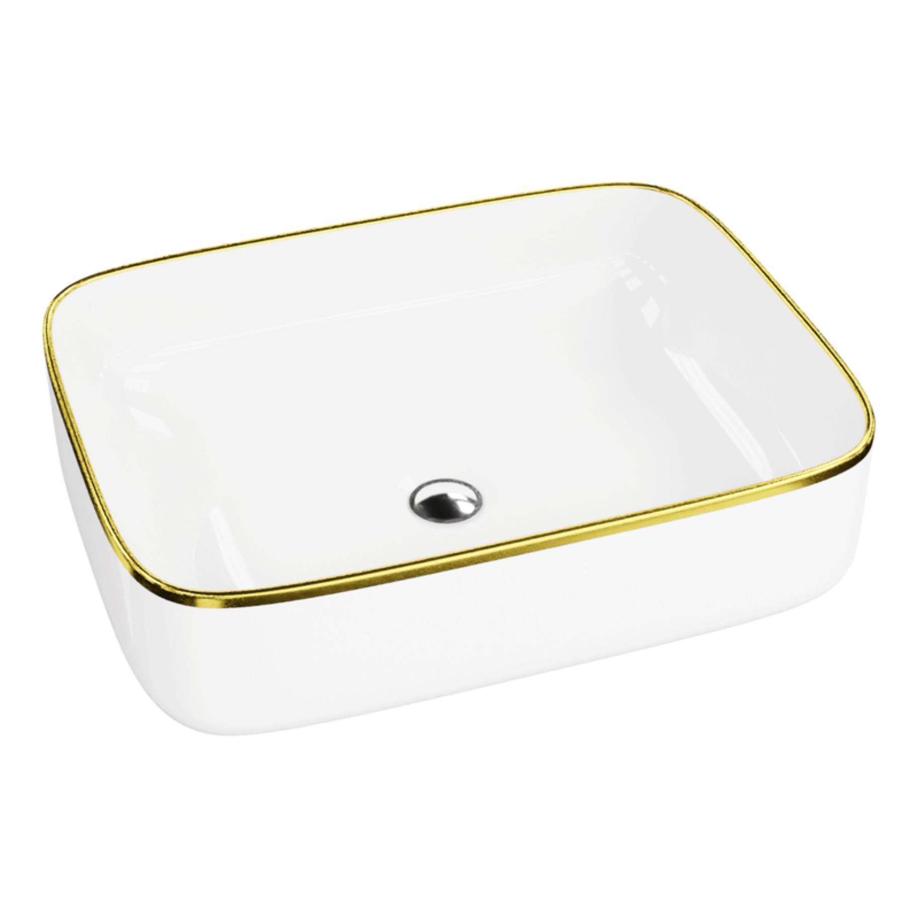 LaVita Galera lavoar 50.5x40 cm dreptunghiular de blat 5900378325123