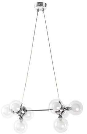 Rabalux Briella lampă suspendată x28 W alb-crom 2624