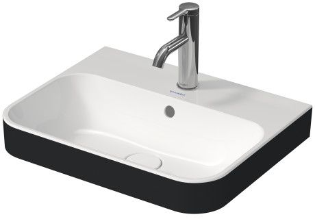 Duravit Happy D.2 Plus lavoar 50x40 cm dreptunghiular de blat alb-antracit 2360506100