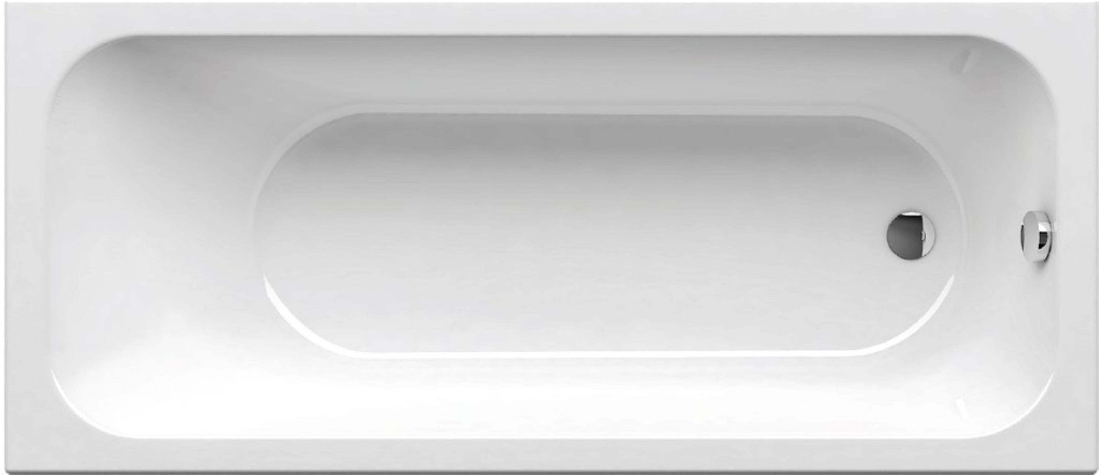 Ravak Chrome Slim cadă dreptunghiulară slim 150x70 cm alb C721300000