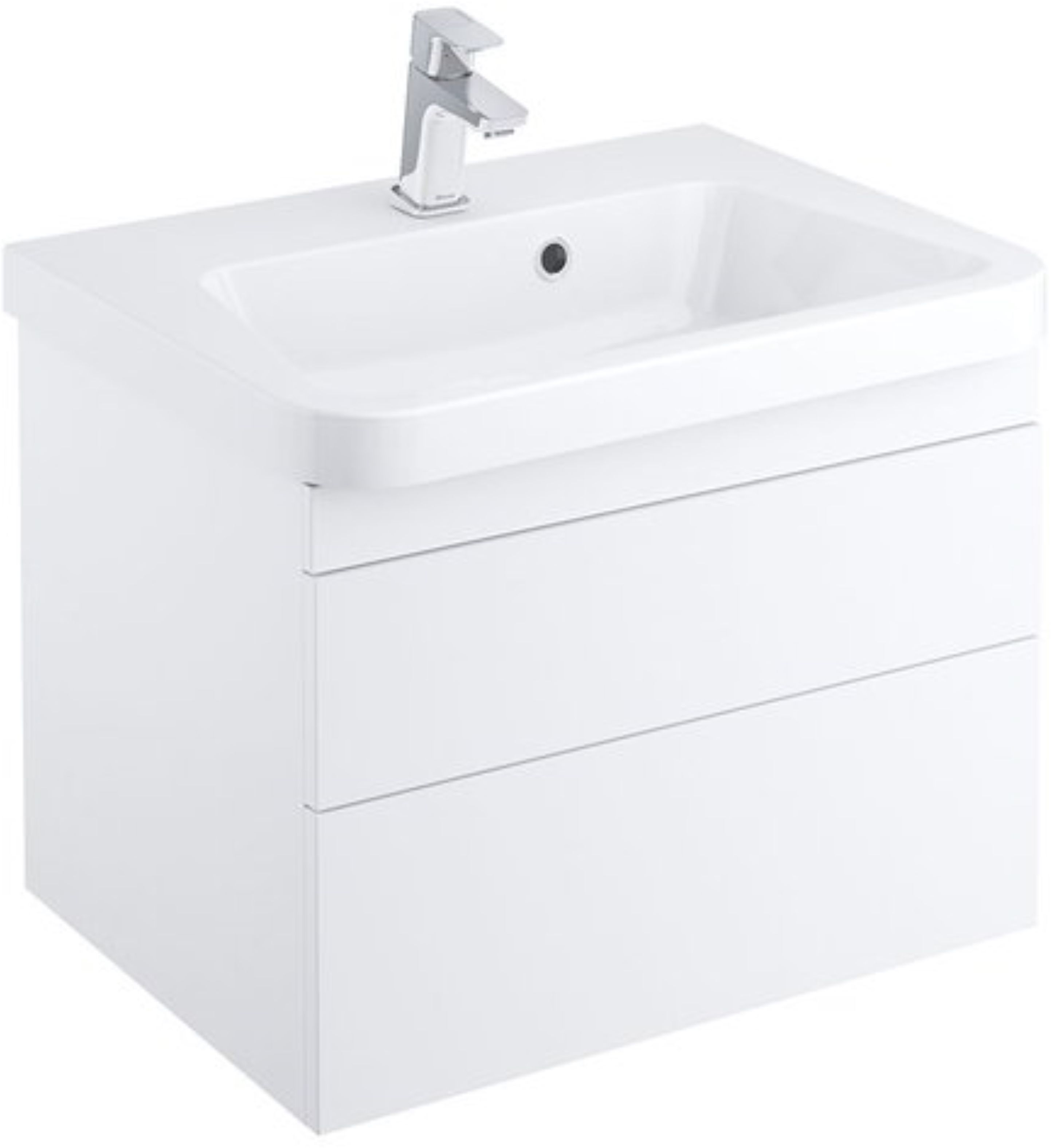 Ravak 10° dulap 55x45x45 cm dulap atârnat sub chiuvetă alb X000001283