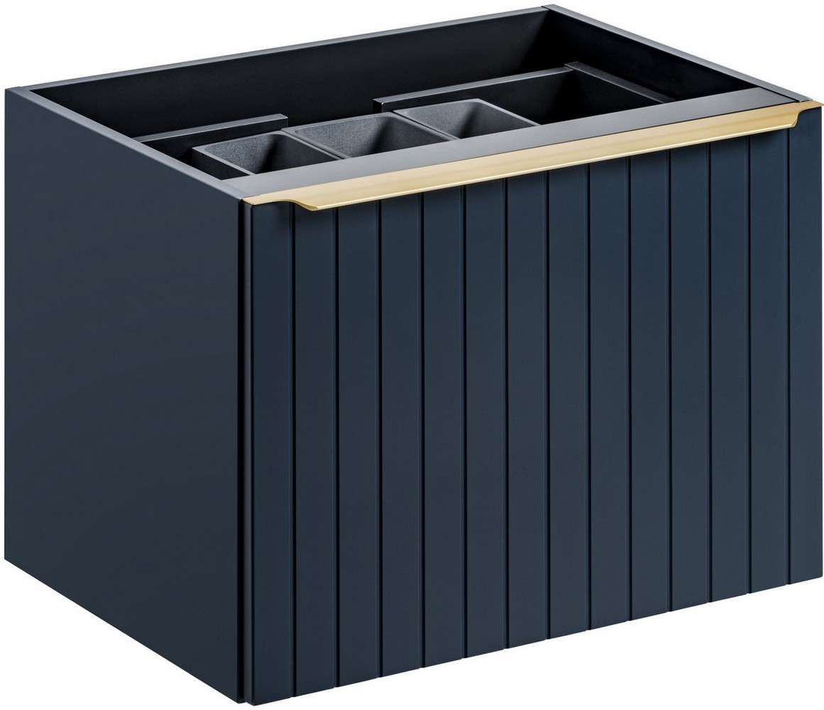 Comad Santa Fe Deep Blue dulap 80x45.6x46 cm dulap atârnat sub chiuvetă albastru SANTAFEDEEPBLUE82-80-B-2S