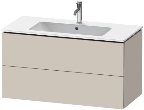 Duravit L-Cube dulap 102x48.1x55 cm sub chiuveta pe perete gri LC624209191