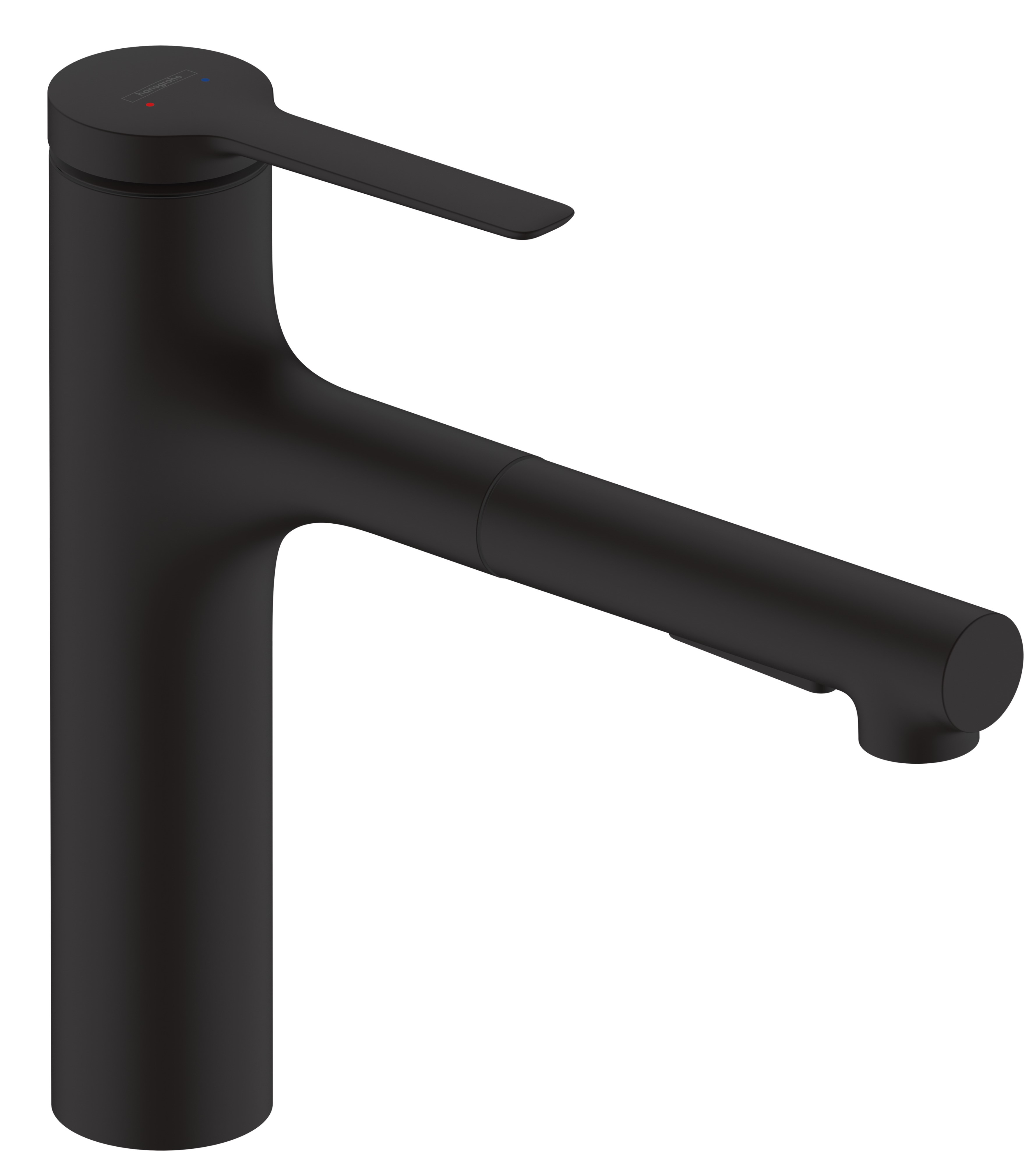 Hansgrohe Zesis M33 baterie bucătărie pe picior negru 74801670