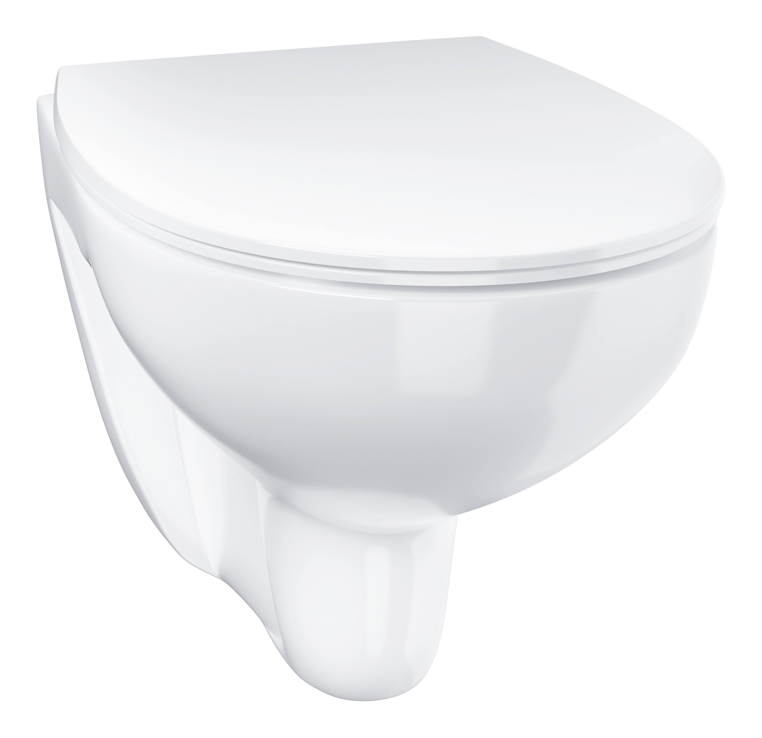Grohe Bau Ceramic vas wc cu capac soft-close agăţat fără margine alb 39899000