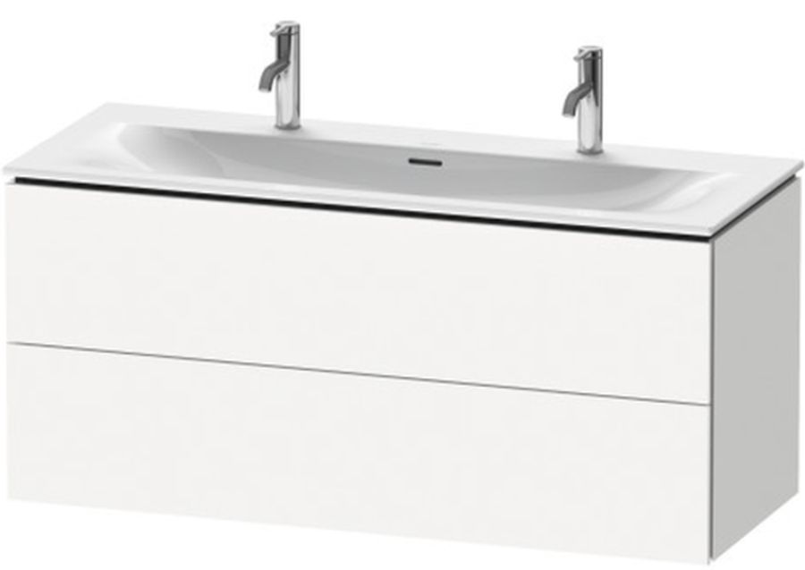 Duravit L-Cube dulap 122x48.1x55 cm sub chiuveta pe perete alb LC630901818