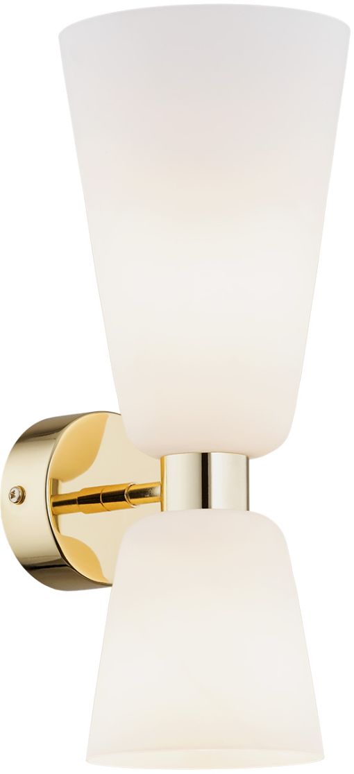 Argon Reno lampă de perete 2x7 W alamă-opal 1034