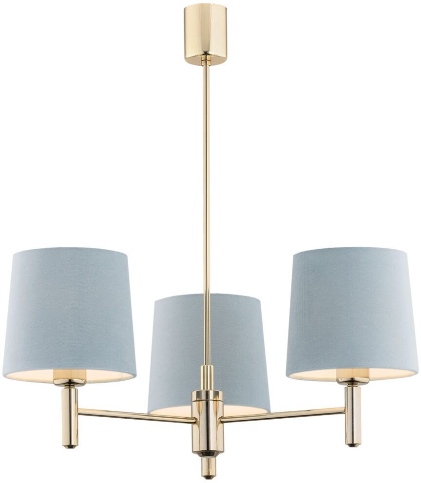 Argon Ponte lampă de tavan 3x15 W alamă-albastru 1484