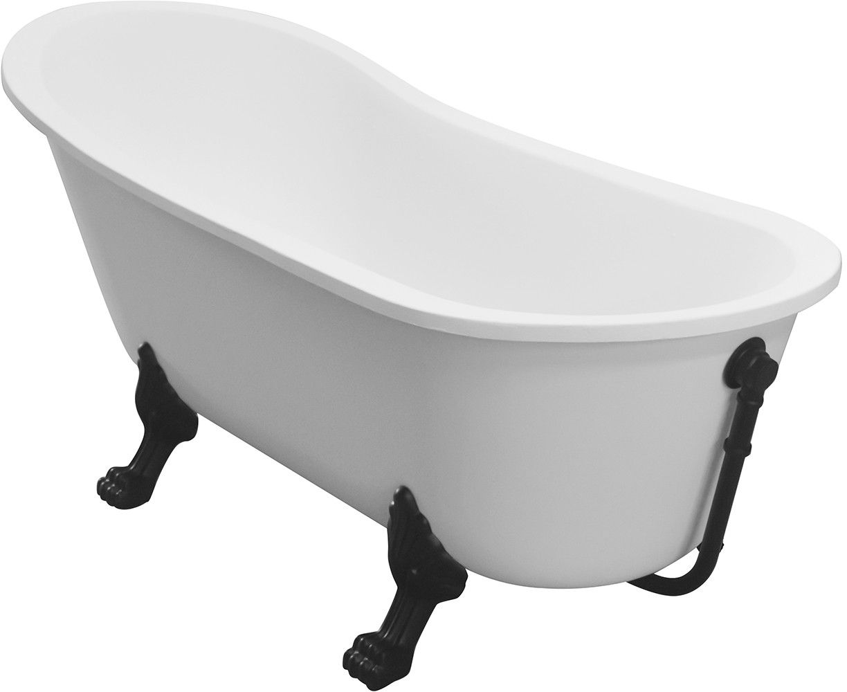 Besco Olaya cadă freestanding 160x68 cm ovală alb #WAO-160+CZ