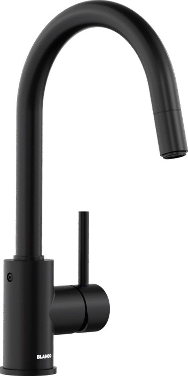 Blanco Mida-S baterie bucătărie pe picior negru 526653