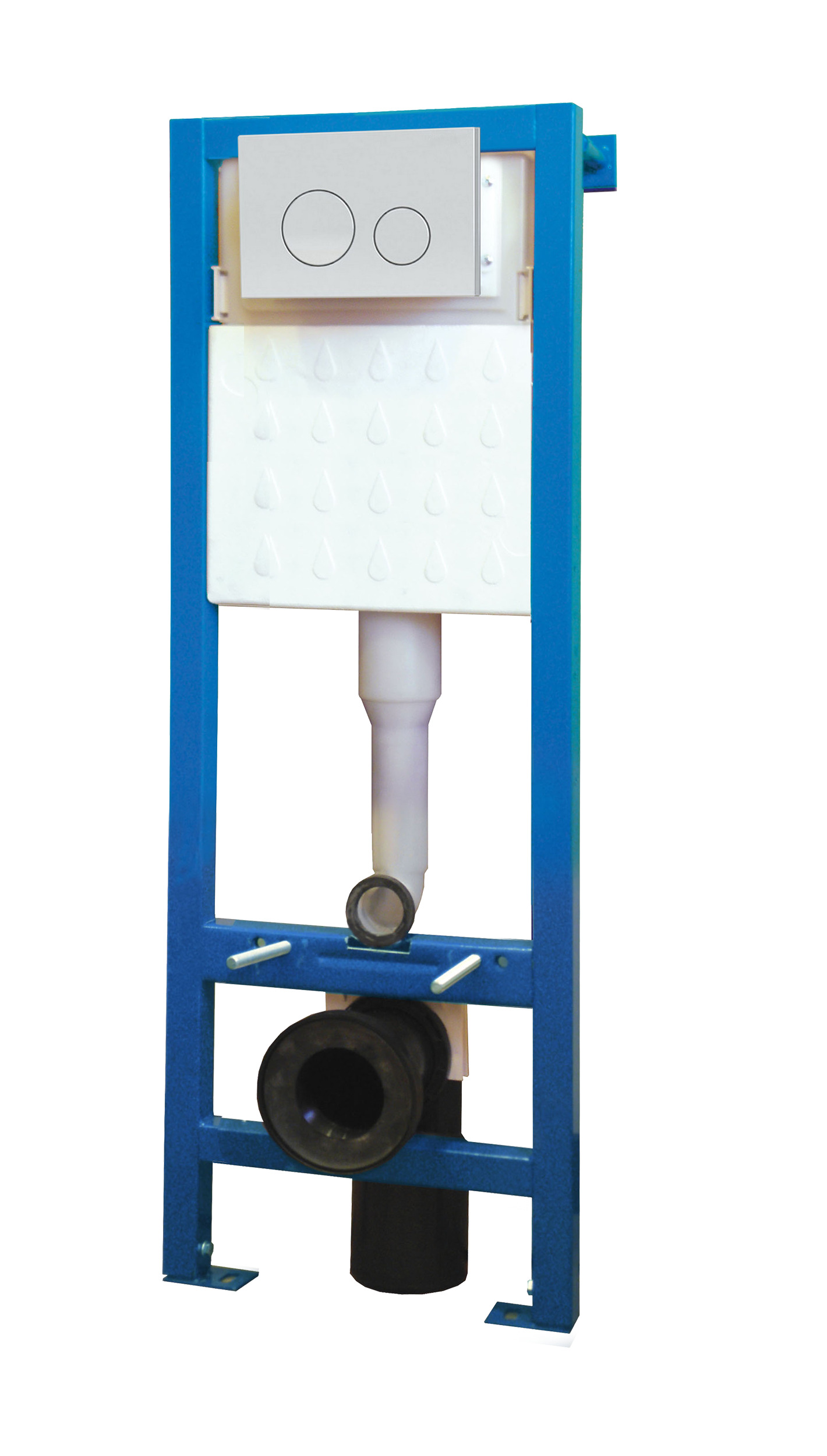 Set cadru încastrat LaVita Lav 101 5908211494838, buton de spălare LaVita Lav 200 5900378301844