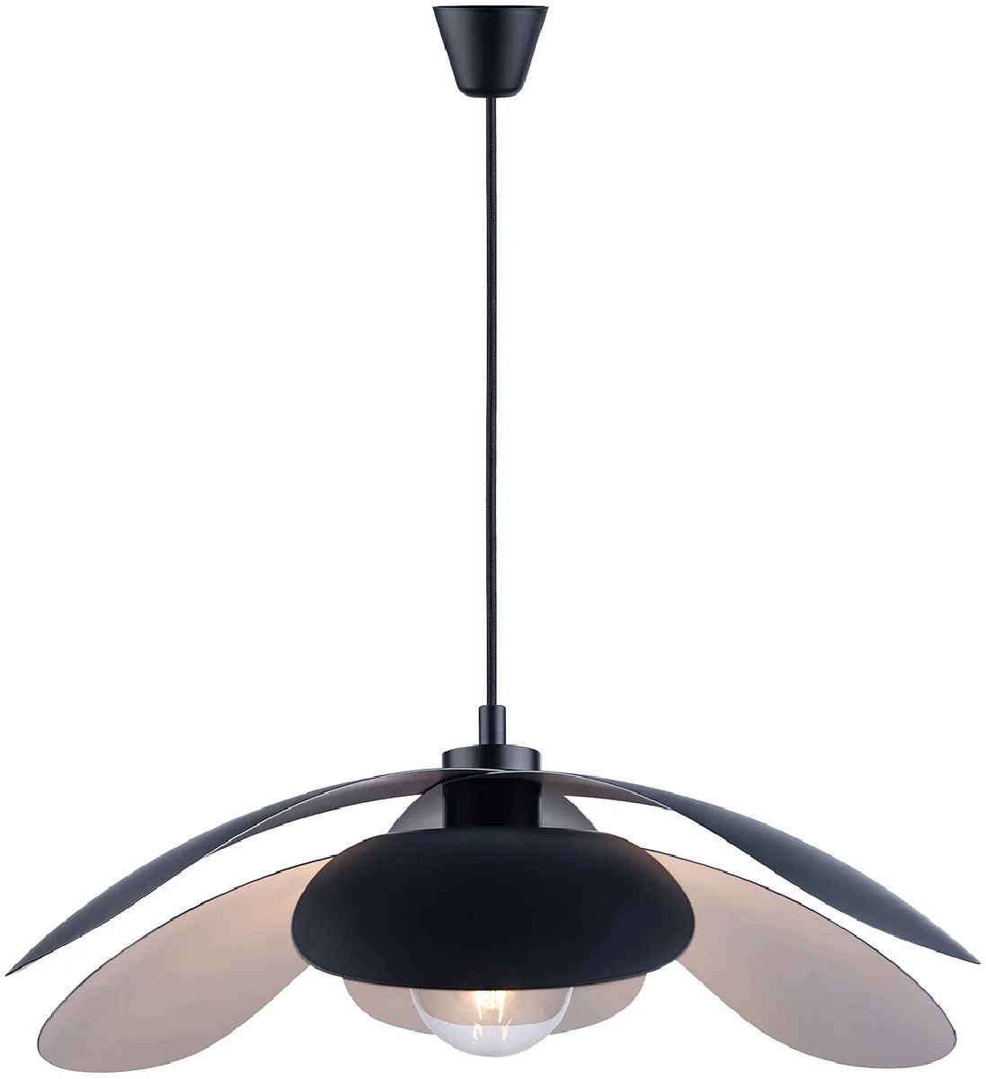 Nordlux Maple lampă suspendată 1x40 W negru 2220293003