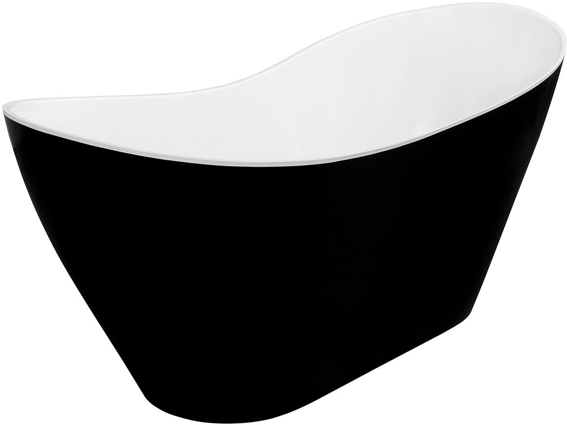 Besco Viya cadă freestanding 160x70 cm ovală bicolor #WMMC-160V