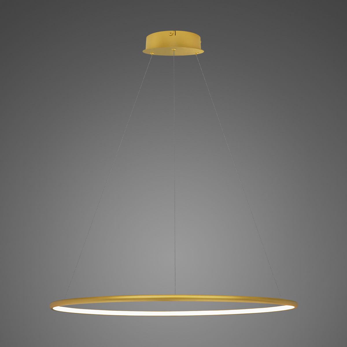 Altavola Design Ledowe Okręgi lampă suspendată 1x30 W auriu LA073/P_80_in_3k_gold_dimm