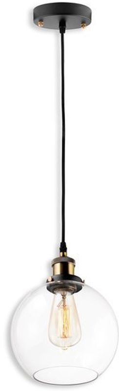 Altavola Design New York Loft lampă suspendată 1x40 W negru LA035/P