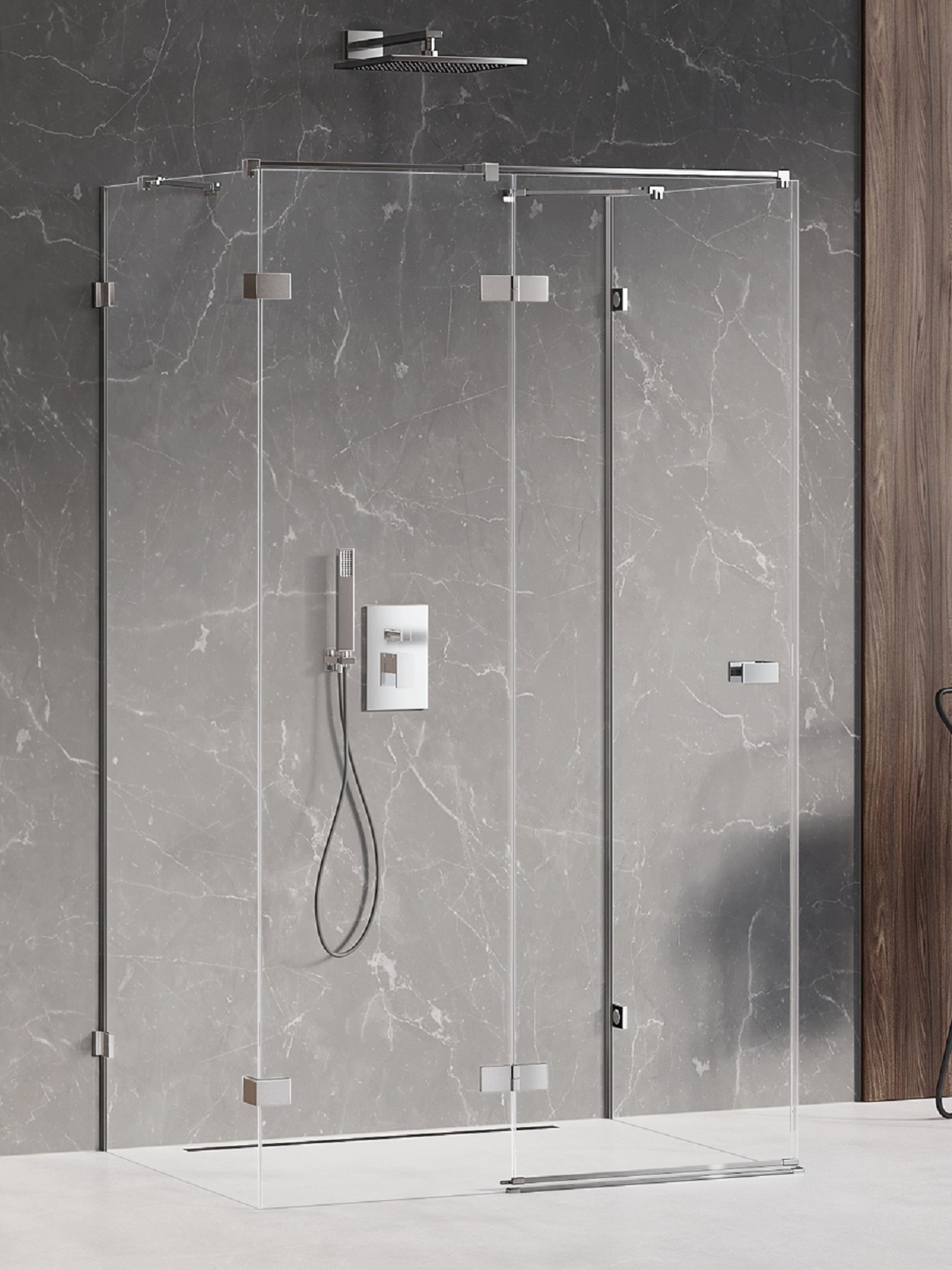 New Trendy Avexa cabină de duș 120x120 cm pătrat EXK-2472
