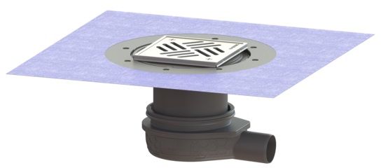 Kessel Ultraflat sifon de scurgere cm 44700.51