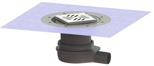 Kessel Ultraflat sifon de scurgere cm 44700.52