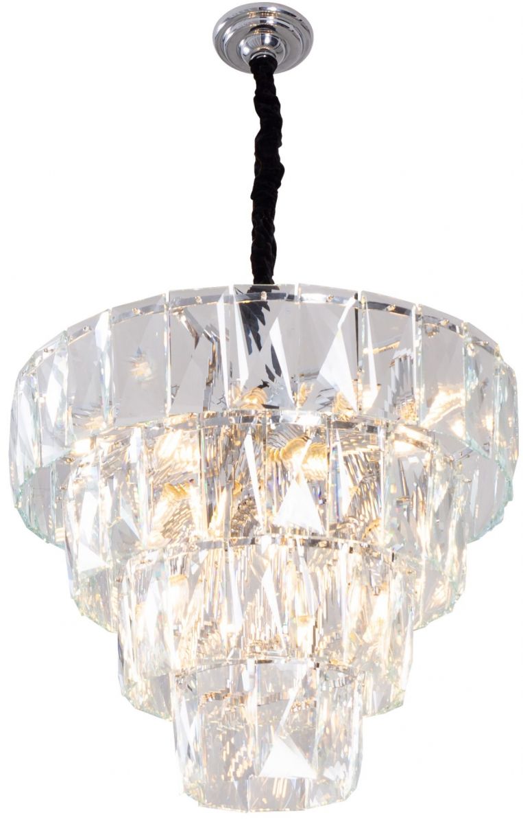 MaxLight Vivaldi lampă suspendată mai mult de 6x40 W crom P0309