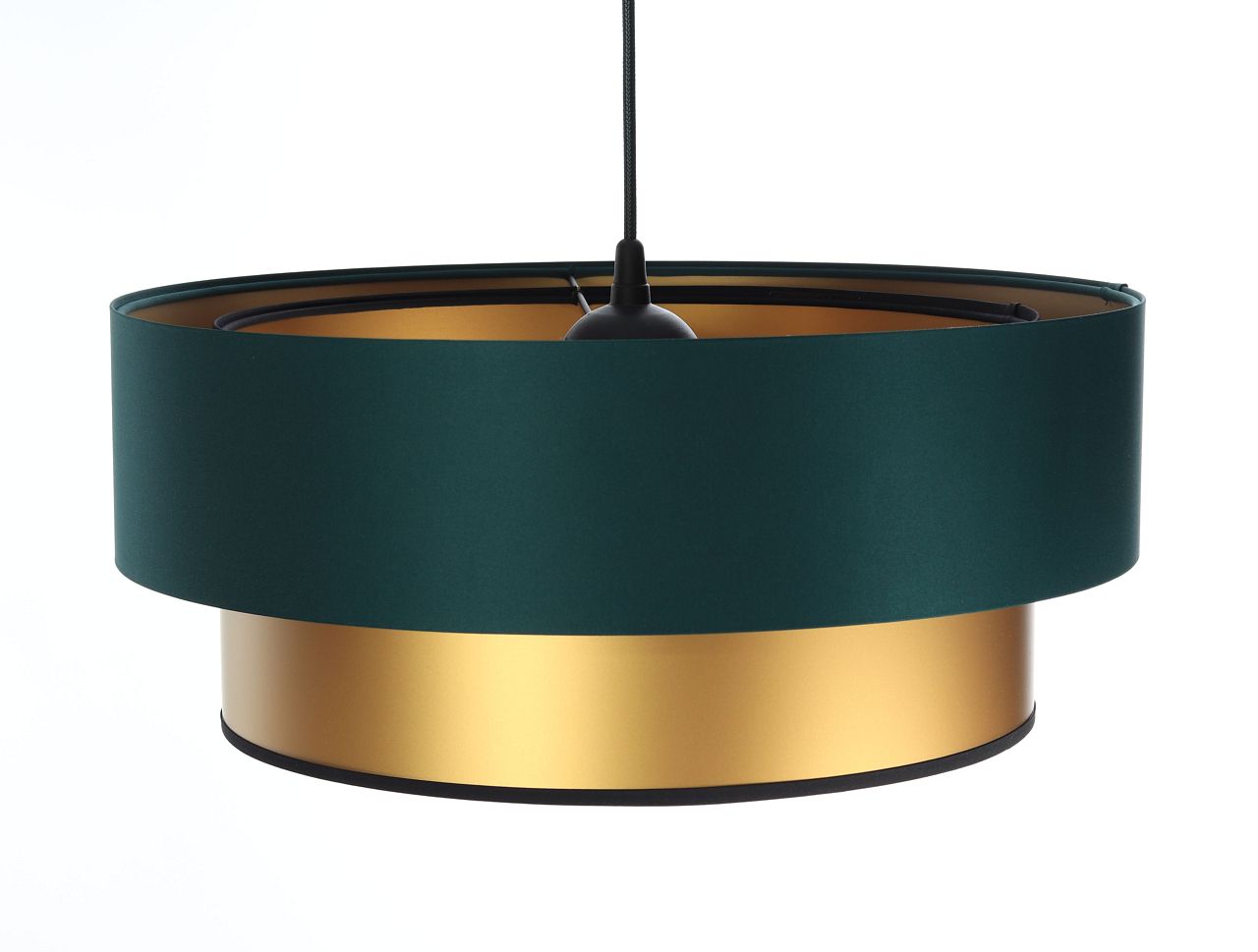 BPS Koncept Duo ellegant lampă suspendată 1x60 W verde-auriu 061-050-50