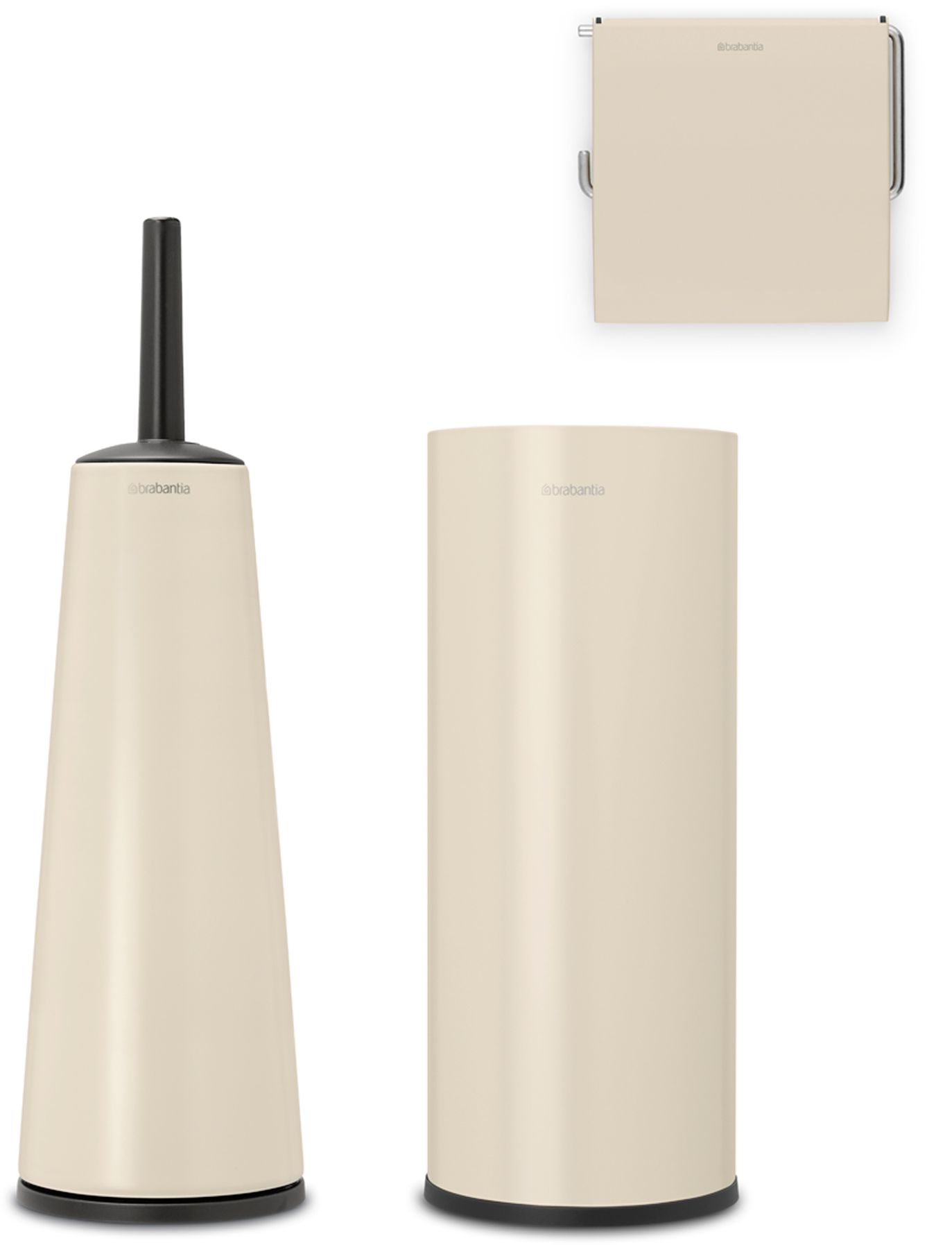 Brabantia ReNew set de accesorii 3 în 1 negru-bej 223280