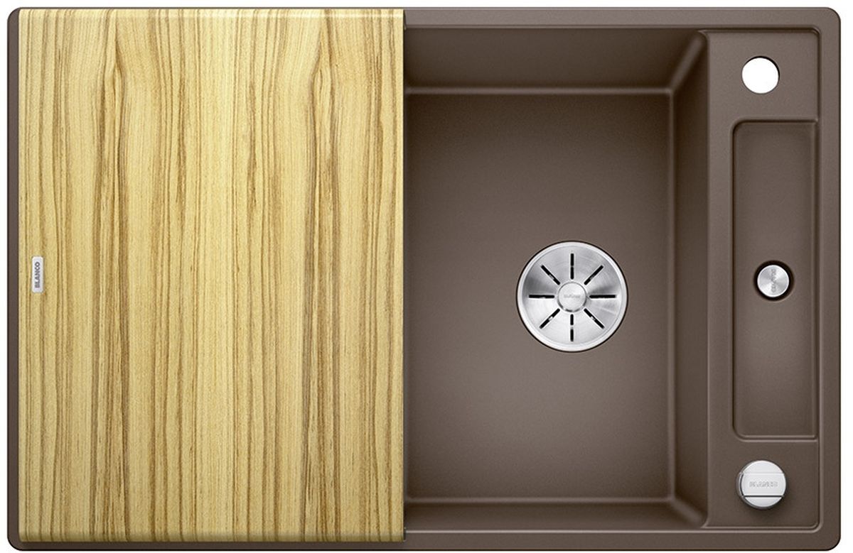 Blanco Axia III 45 S chiuvetă din granit 78x51 cm maro 523182