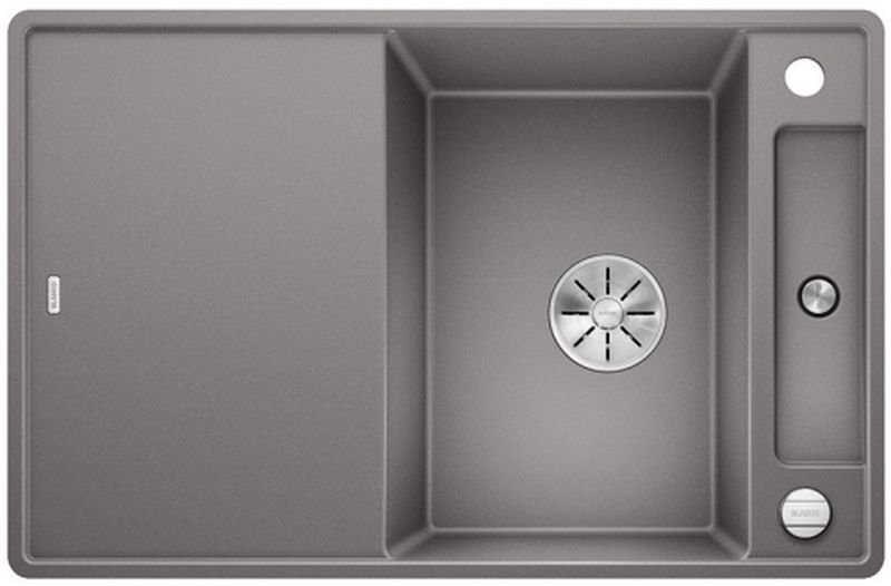 Blanco Axia III 45 S-F chiuvetă din granit 77x50 cm gri/grafit/onix 523201