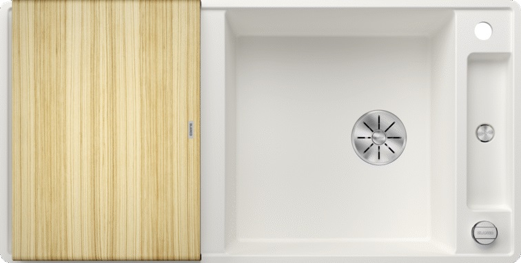 Blanco Axia III XL 6 S-F chiuvetă din granit 99x50 cm alb 523523