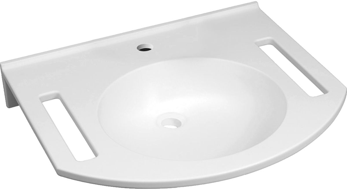 Geberit Publica lavoar 60x55.5 cm clasică pentru persoane cu dizabilități alb 402160016