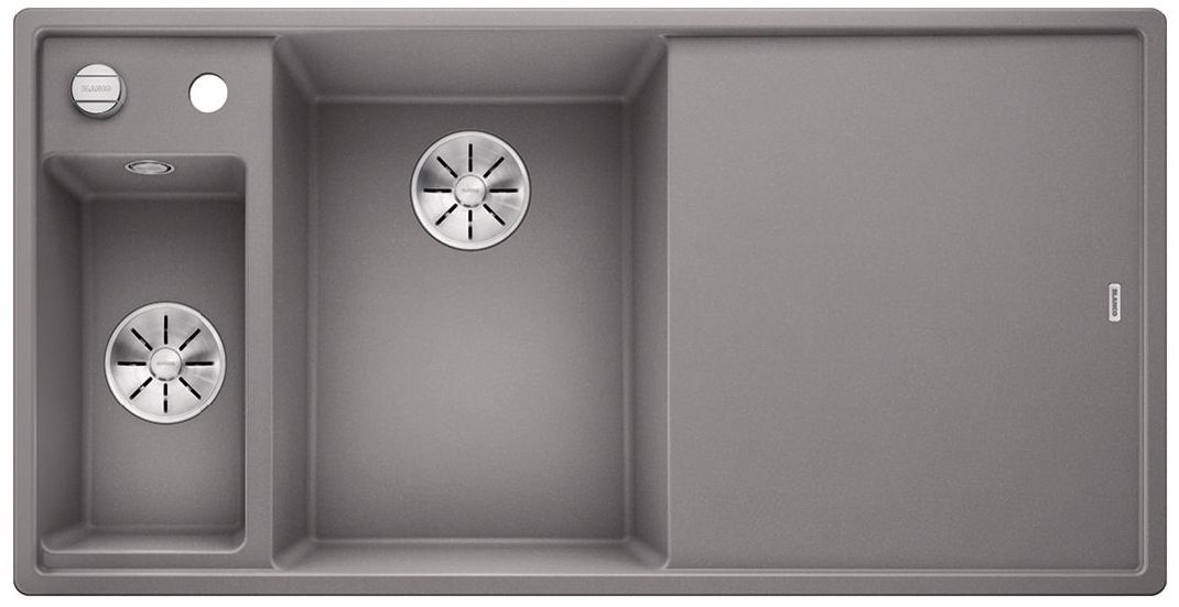 Blanco Axia III 6 S-F chiuvetă din granit 99x50 cm gri/grafit/onix 524665