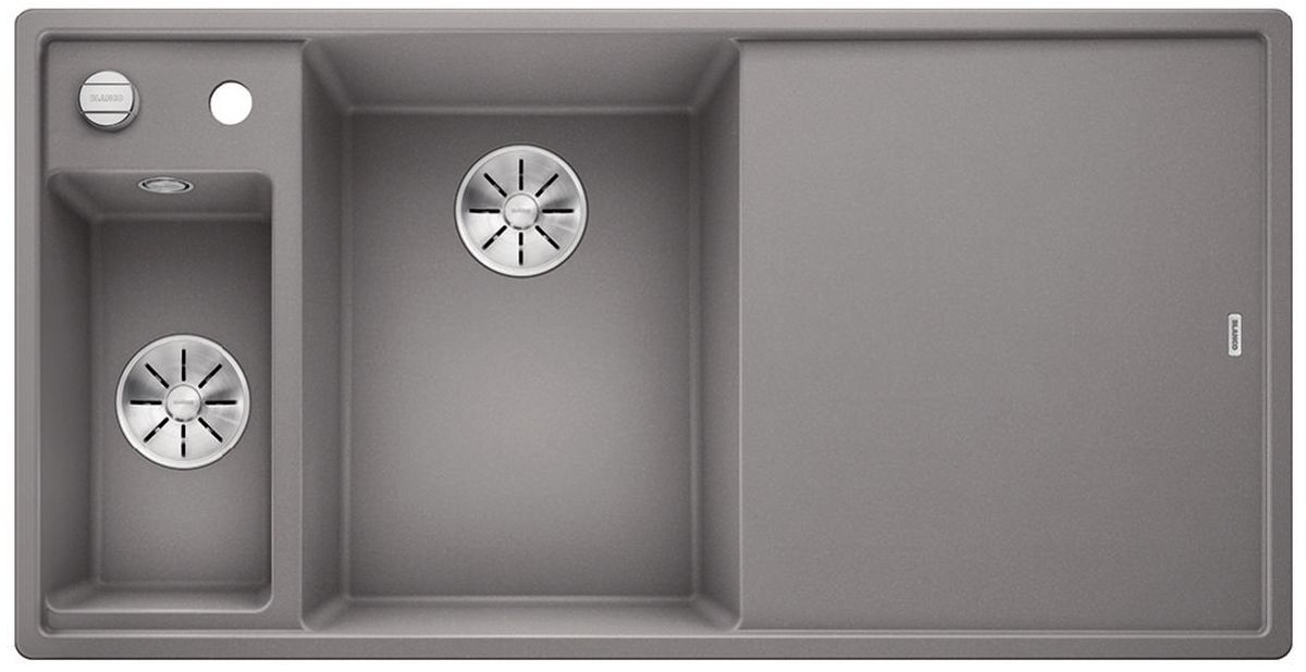 Blanco Axia III 6 S-F chiuvetă din granit 99x50 cm gri/grafit/onix 524671