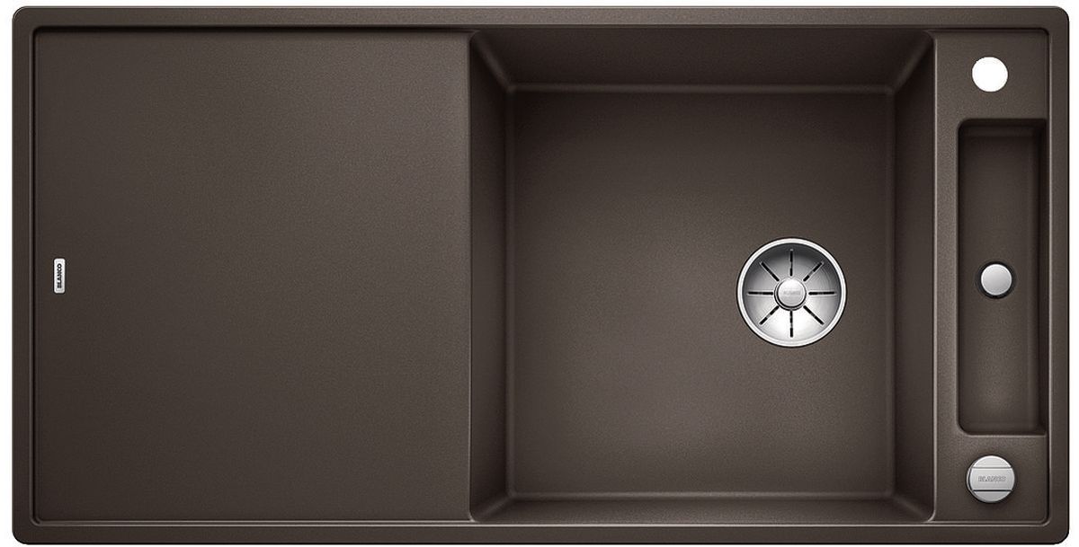 Blanco Axia III XL 6 S chiuvetă din granit 100x51 cm maro 523519