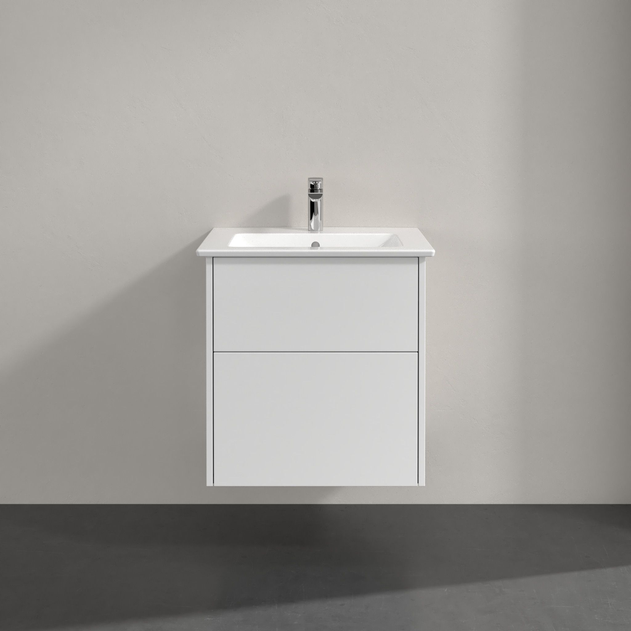 Villeroy & Boch Finero lavoar 60x50 cm dreptunghiular clasică-mobilier alb 5A9960R1