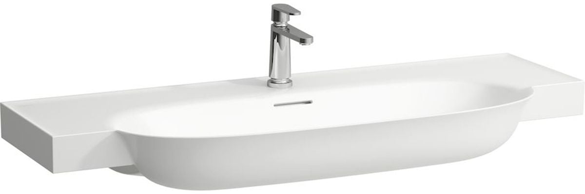 Laufen The New Classic lavoar 120x48 cm semicircular clasică-mobilier alb H8138580001041