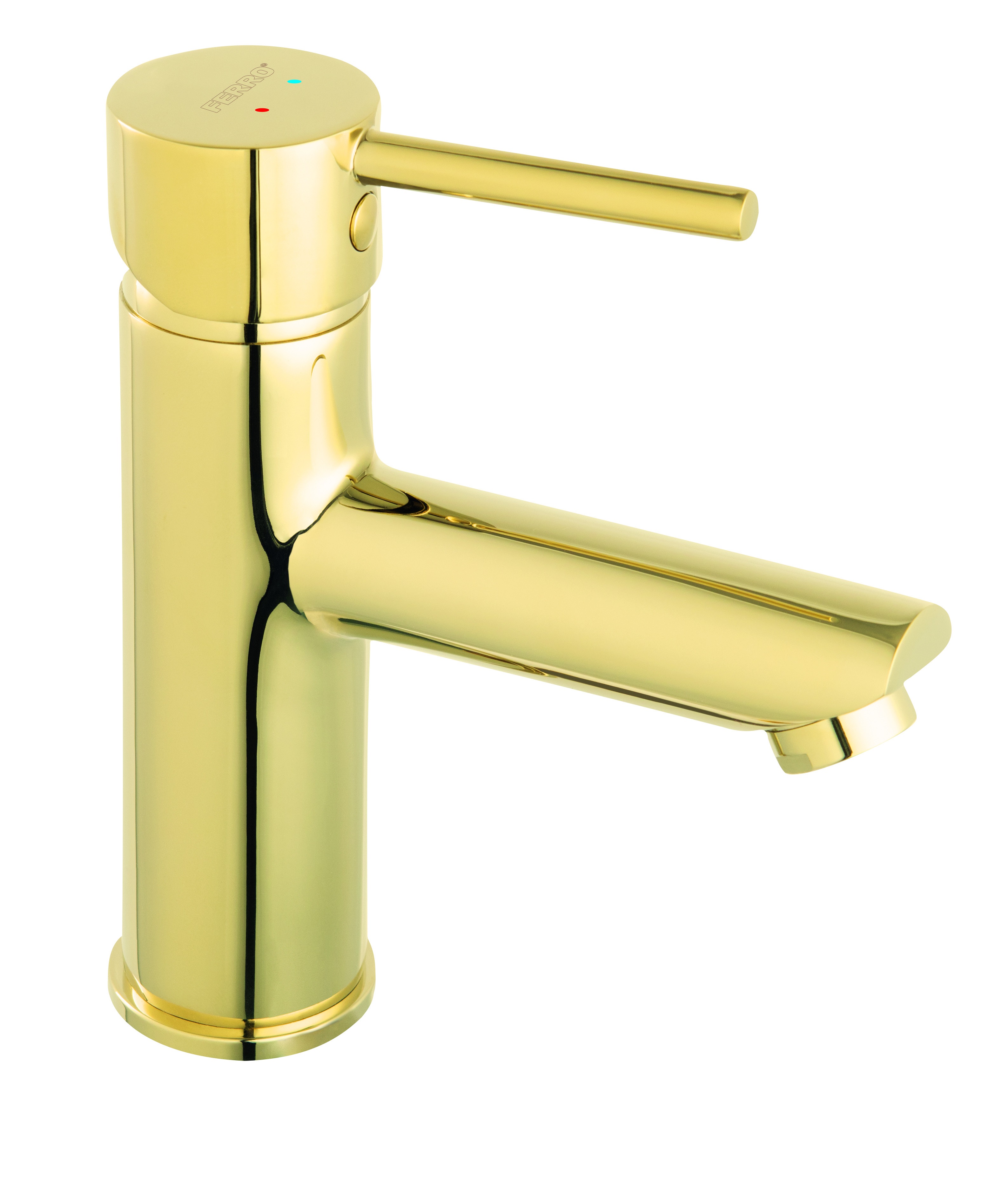 Ferro Fiesta Gold baterie lavoar stativ auriu BFI2G