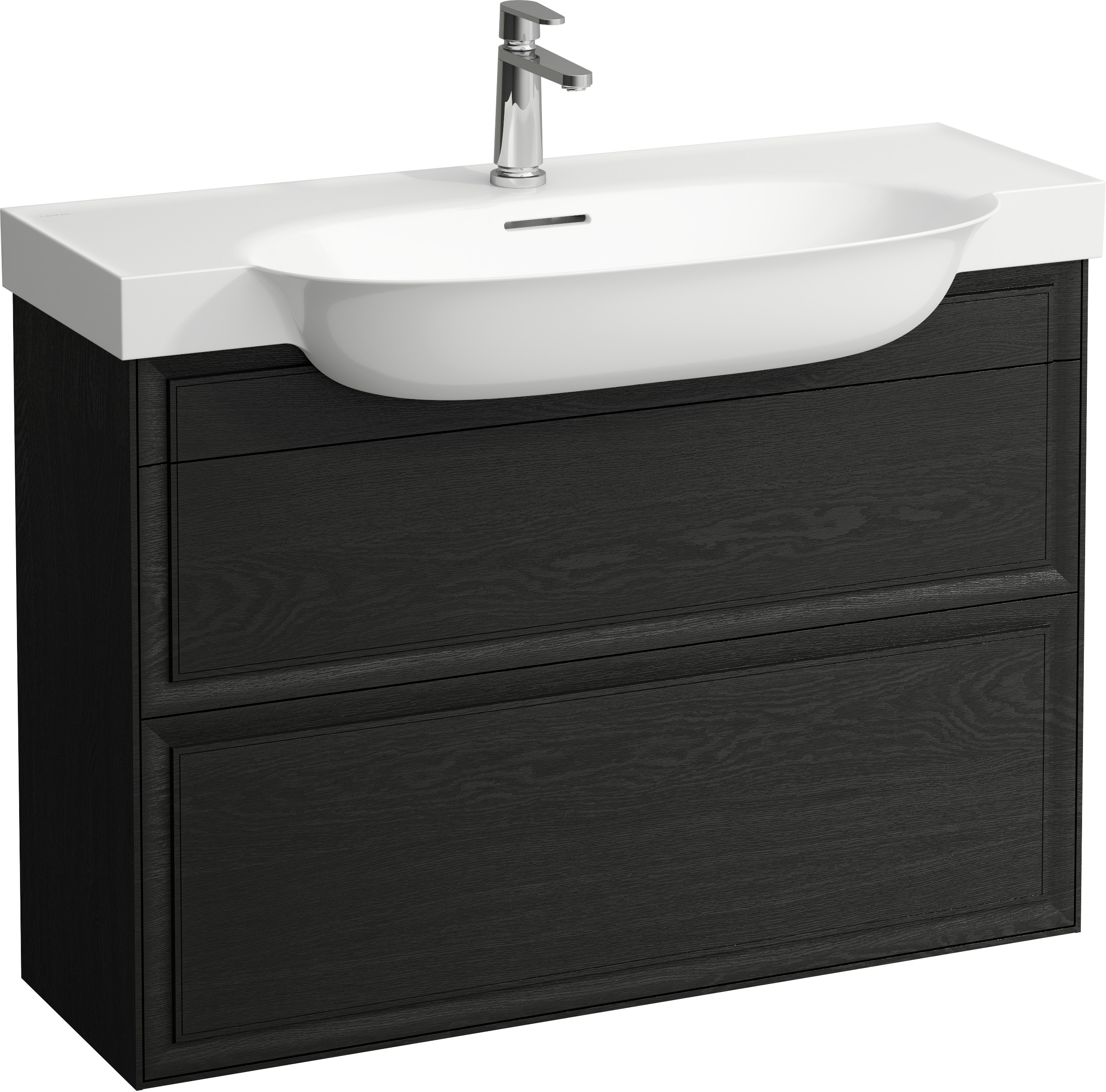 Laufen The New Classic dulap 97.6x31.6x67.7 cm dulap atârnat sub chiuvetă negru H4060920856281
