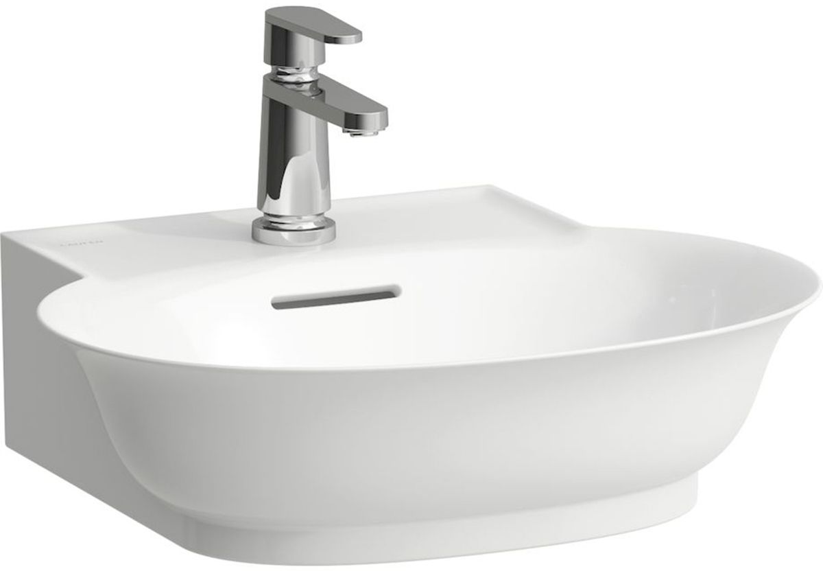Laufen The New Classic lavoar 50x45 cm semicircular clasică alb mat H8158527571041