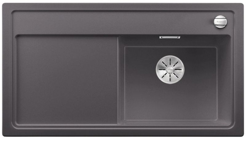Blanco Zenar 5 S-F chiuvetă din granit 90.3x49.8 cm gri/grafit/onix 523874