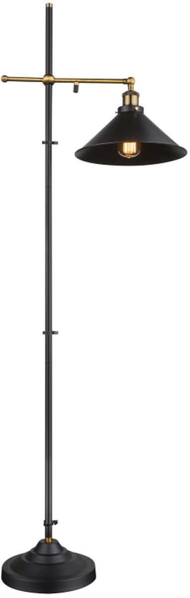 Globo Lighting Lenius lampă de podea 1x60 W negru-auriu 15053S