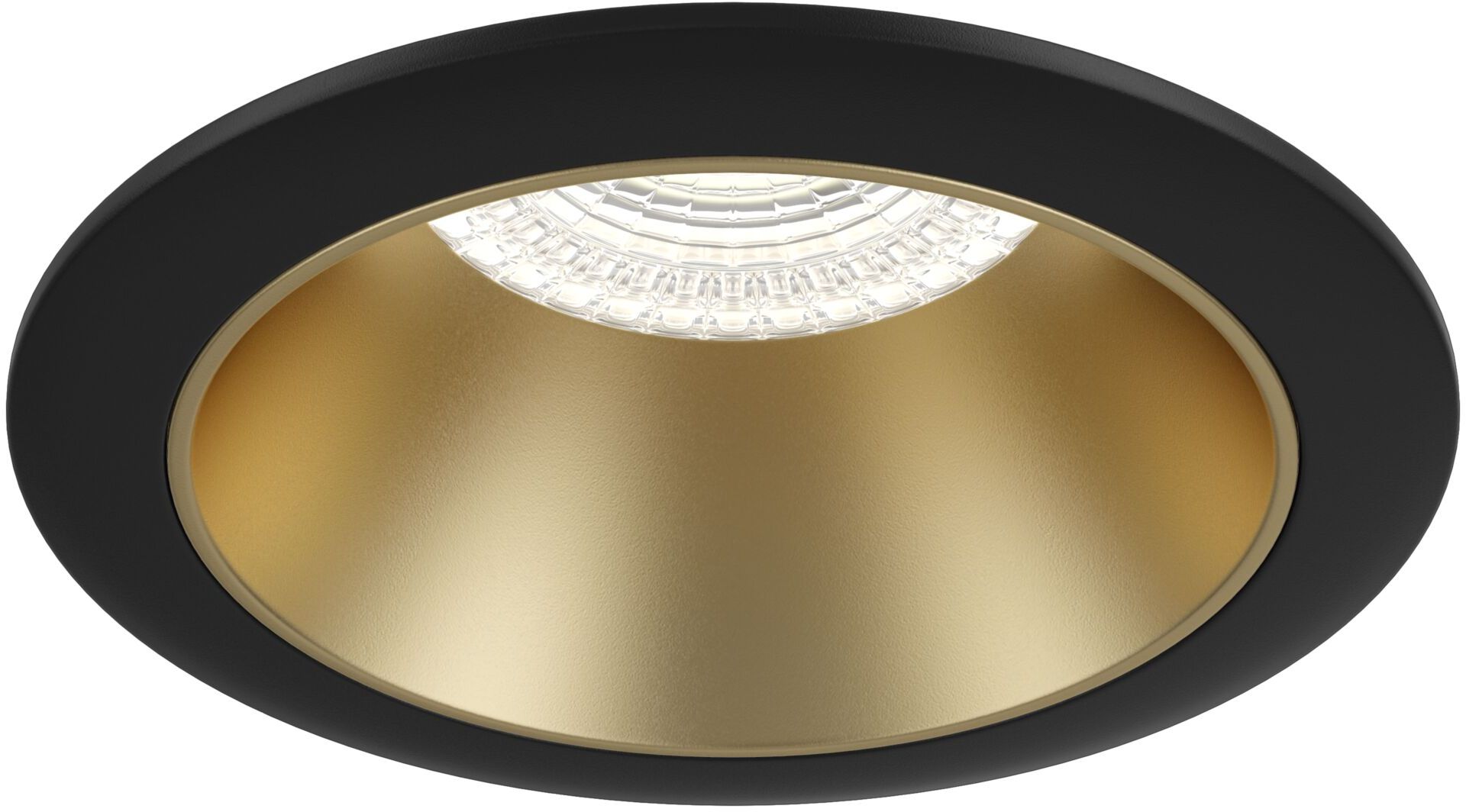Maytoni Share lampă încorporată 1x15 W negru-auriu DL053-01BMG