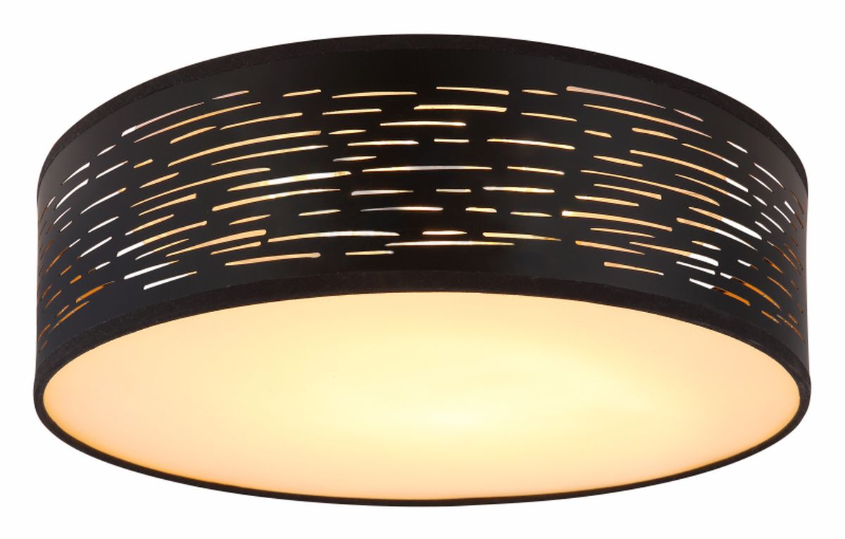 Globo Lighting Tunno plafon 1x20 W negru 15342D1