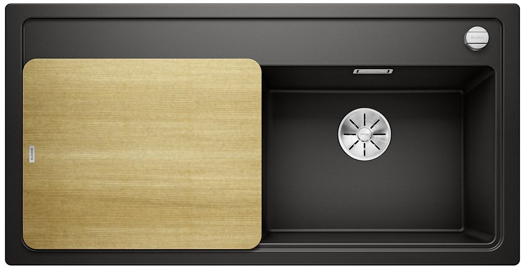 Blanco Zenar XL 6 S chiuvetă din granit 100x51 cm negru 526061