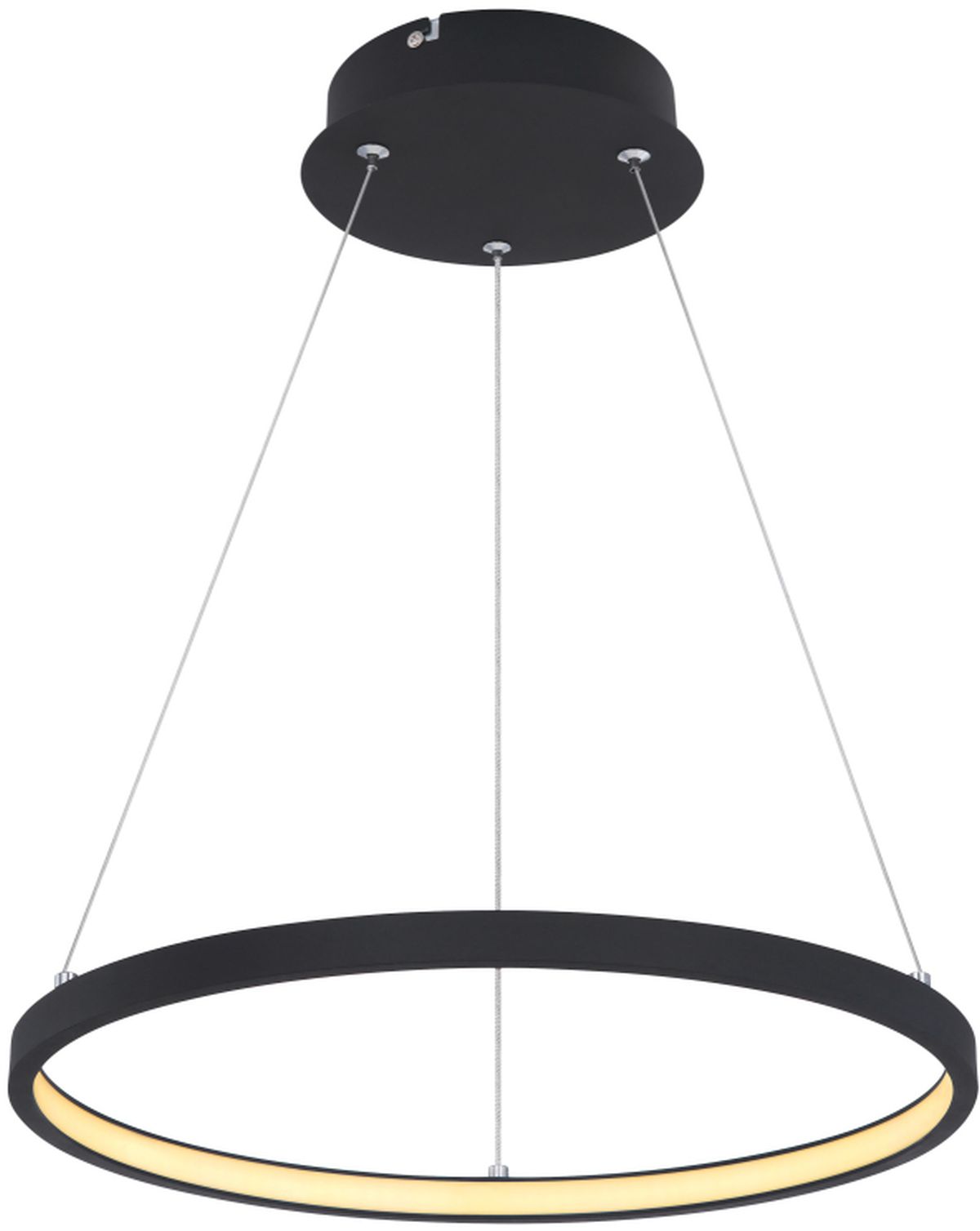 Globo Lighting Ralph lampă suspendată 1x19 W negru-opal 67192-19B
