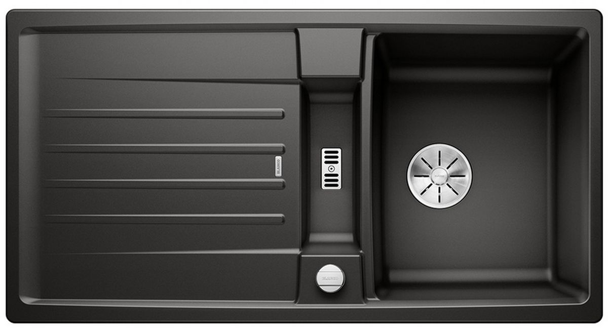 Blanco Lexa 5 S chiuvetă din granit 95x50 cm negru 525902