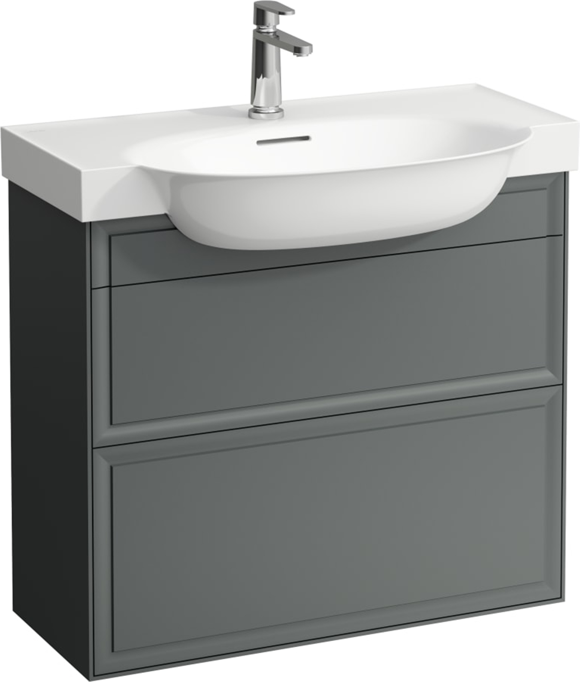 Laufen The New Classic dulap 77.6x31.6x67.7 cm dulap atârnat sub chiuvetă gri H4060420856271