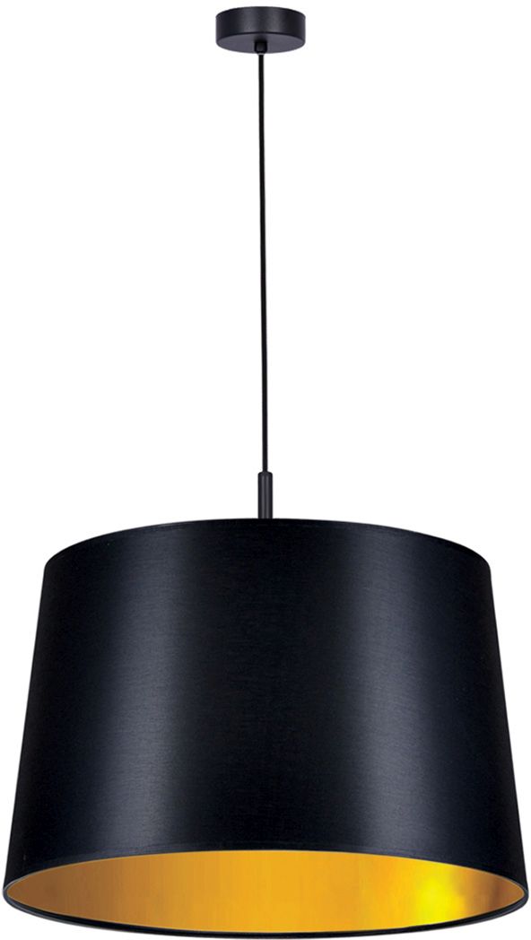 Kaja Remi Gold lampă suspendată 1x40 W negru-auriu K-4355