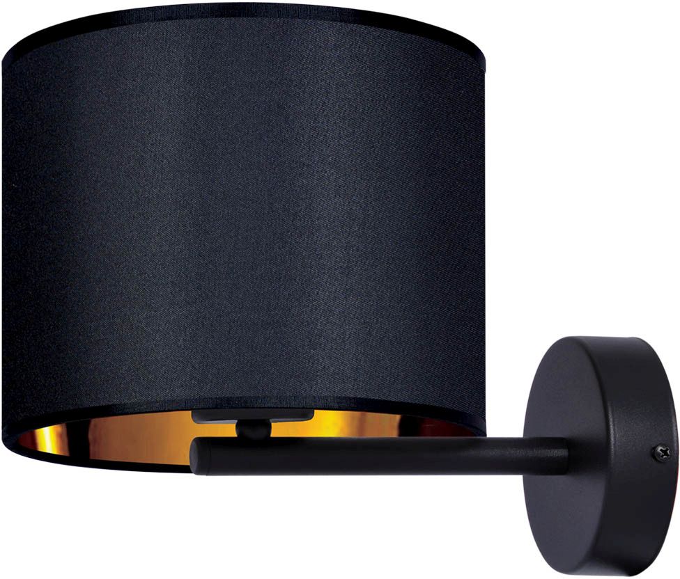 Kaja Auro lampă de perete 1x40 W negru-auriu K-4328