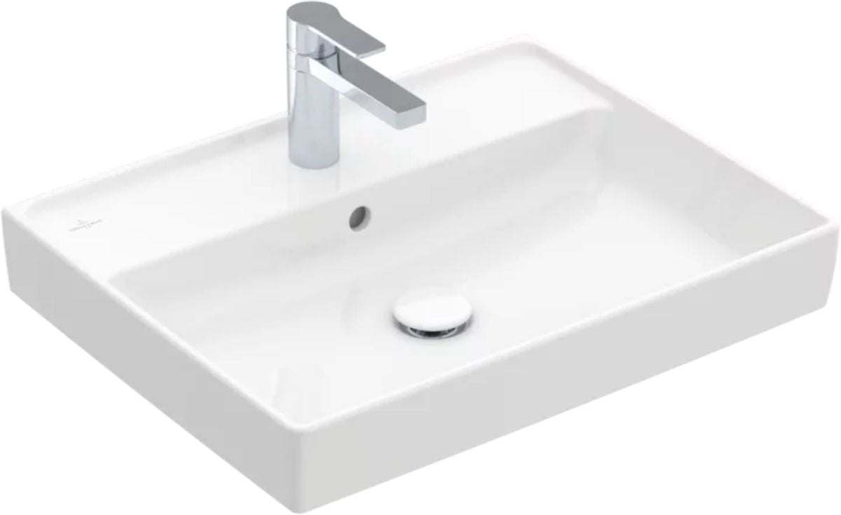 Villeroy & Boch Collaro lavoar 60x47 cm dreptunghiular clasică-mobilier alb 4A336GR1
