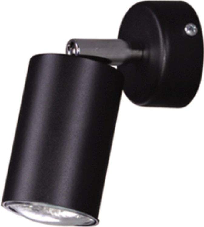 Kaja Monti lampă de perete 1x10 W negru K-4408
