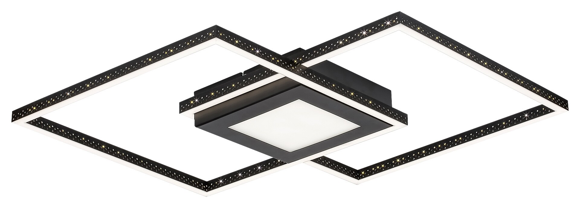 Rabalux Casimir lampă de tavan 3x40 W alb-negru 5269